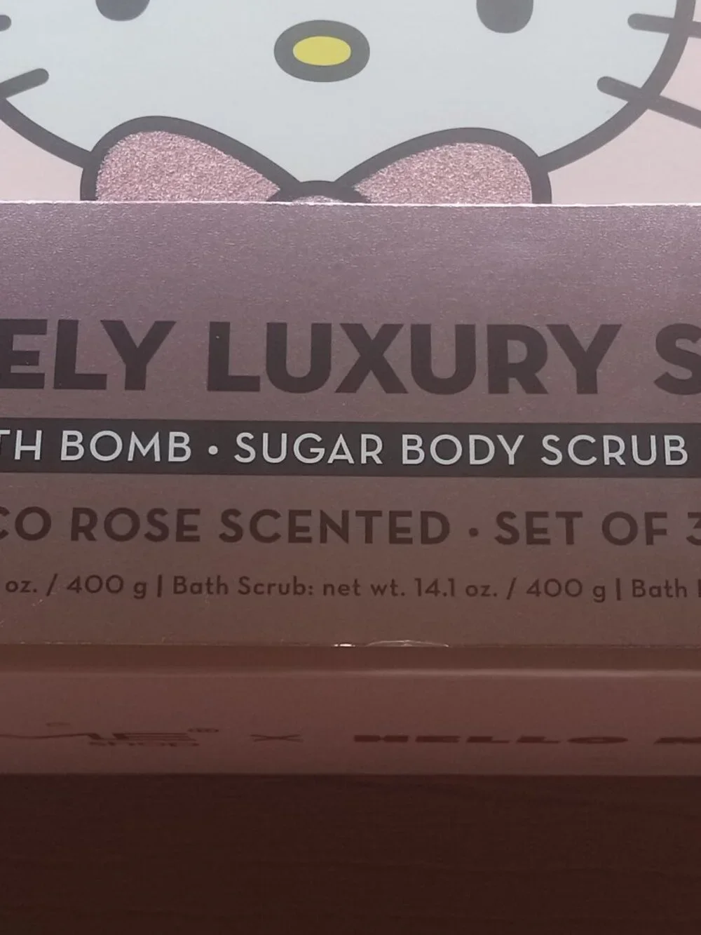 The Creme shop.   Hello Kitty.  Lovely Luxury Set.  Coco Rose scented.  New